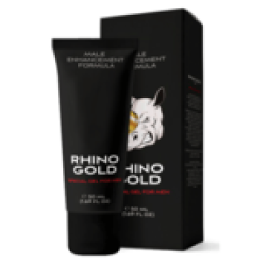 Rhino Gold Gel - gél a pénisz megnagyobbítására