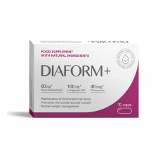 Diaform+ - kapszula cukorbetegség kezelésére